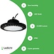 LCB LED High Bay UFO IP65 - 100W 15.000Lm | 1-10V Dimbaar - 5 jaar garantie - Kies lichtkleur LCB LED High Bay UFO IP65 - 100W 15.000Lm | 1-10V Dimbaar - 5 jaar garantie - Kies lichtkleur