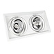 Spectrum LED Inbouwspot Maxi DUE - GU10 AR111 - excl. LED spot - wit Spectrum LED Inbouwspot Maxi DUE - GU10 AR111 - excl. LED spot - wit