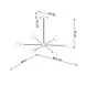 Sollux Lighting Kroonluchter LANGO 6 Zwart - 6x E27 - max. 6x60W - excl. LED's Sollux Lighting Kroonluchter LANGO 6 Zwart - 6x E27 - max. 6x60W - excl. LED's
