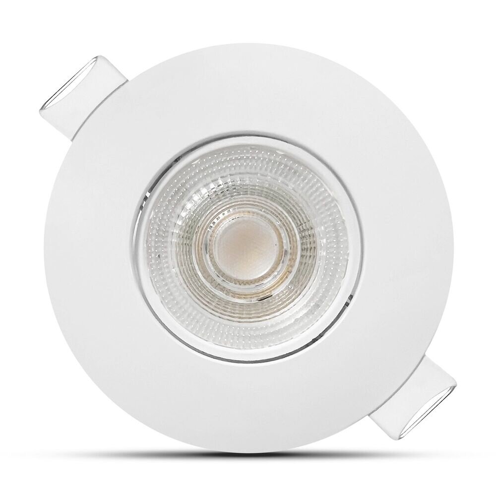 Modee LED inbouwspot Wit- 4,9W vervangt 41W - 480lm - 4000K - Kantelbaar - Niet Dimbaar - D90xH22mm Modee LED inbouwspot Wit- 4,9W vervangt 41W - 480lm - 4000K - Kantelbaar - Niet Dimbaar - D90xH22mm