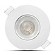 Modee LED inbouwspot Wit- 4,9W vervangt 41W - 480lm - 4000K - Kantelbaar - Niet Dimbaar - D90xH22mm Modee LED inbouwspot Wit- 4,9W vervangt 41W - 480lm - 4000K - Kantelbaar - Niet Dimbaar - D90xH22mm