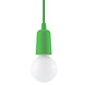 Sollux Lighting Hanglamp DIEGO 1 groen - 1x E27 - max. 60 W - exclusief LED's Sollux Lighting Hanglamp DIEGO 1 groen - 1x E27 - max. 60 W - exclusief LED's