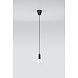 Sollux Lighting Hanglamp DIEGO 1 Zwart - 1x E27 - max. 60 W - exclusief LED's Sollux Lighting Hanglamp DIEGO 1 Zwart - 1x E27 - max. 60 W - exclusief LED's