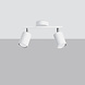 Sollux Lighting Plafondlamp Lemmi 2 - 2xGU10 fitting - Excl. lichtbron - Max. 2x12W LED - Wit Sollux Lighting Plafondlamp Lemmi 2 - 2xGU10 fitting - Excl. lichtbron - Max. 2x12W LED - Wit