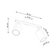 Sollux Lighting Plafondlamp Lemmi 2 - 2xGU10 fitting - Excl. lichtbron - Max. 2x12W LED - Wit Sollux Lighting Plafondlamp Lemmi 2 - 2xGU10 fitting - Excl. lichtbron - Max. 2x12W LED - Wit