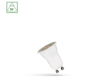 Spectrum LED GU10  - Ø35mm - 2W vervangt 20W - 3000K warm wit licht Spectrum LED GU10  - Ø35mm - 2W vervangt 20W - 3000K warm wit licht