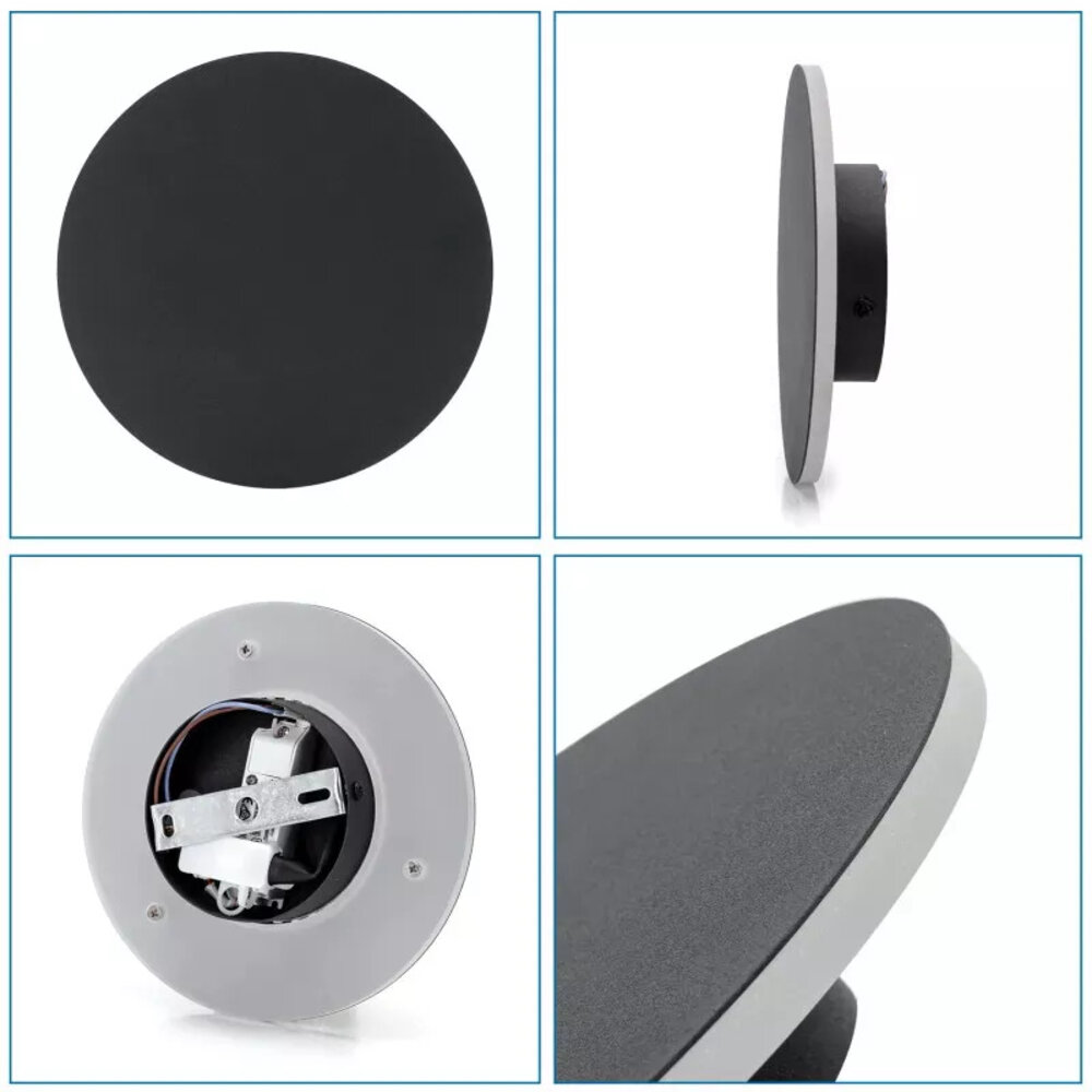 Aigostar LED Wandlamp - 6,5W 720lm - 3000K Warm wit licht - IP54 Aigostar LED Wandlamp - 6,5W 720lm - 3000K Warm wit licht - IP54
