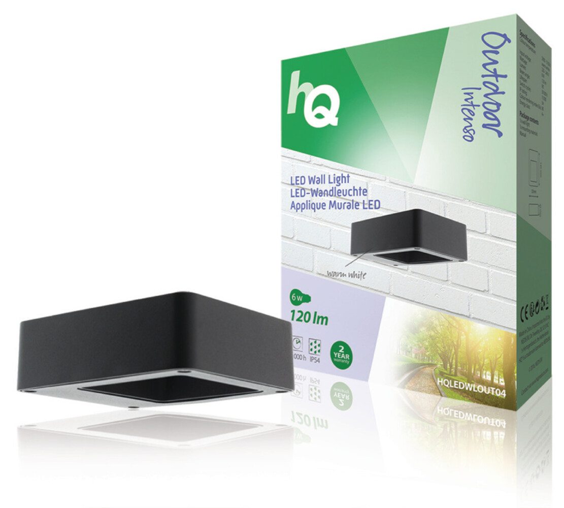 Ranex OP=OP LED Wandlamp Buiten - 6W 120lm - IP54