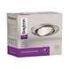 Braytron LED Inbouwspot nikkel - Zaagmaat 75mm - Buitenmaat 84mm - excl. lichtbron Braytron LED Inbouwspot nikkel - Zaagmaat 75mm - Buitenmaat 84mm - excl. lichtbron