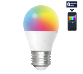 Aigostar LED Smart Lamp - E27 G45 - 4,9W - Bluetooth Mesh Aigostar LED Smart Lamp - E27 G45 - 4,9W - Bluetooth Mesh