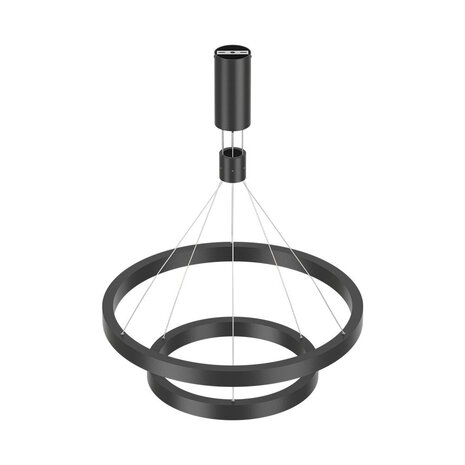 Braytron Op=Op LED Hanglamp Lina Ring - 65W - CCT 3000K/4000K/6000K - Mat zwart Braytron Op=Op LED Hanglamp Lina Ring - 65W - CCT 3000K/4000K/6000K - Mat zwart