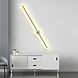 Braytron LED Wandlamp Goud - 16W 1450Lm - 3000K Warm Wit - 80cm