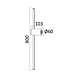 Braytron LED Wandlamp Goud - 16W 1450Lm - 3000K Warm Wit - 80cm