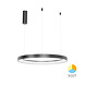 Braytron LED Hanglamp Bella Ring - 36W 4260lm - Ø480mm - CCT 3000K/4000K/6000K - Mat zwart Braytron LED Hanglamp Bella Ring - 36W 4260lm - Ø480mm - CCT 3000K/4000K/6000K - Mat zwart