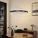 Braytron LED Hanglamp Bella Ring - 36W 4260lm - Ø480mm - CCT 3000K/4000K/6000K - Mat zwart Braytron LED Hanglamp Bella Ring - 36W 4260lm - Ø480mm - CCT 3000K/4000K/6000K - Mat zwart