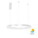 Braytron LED Hanglamp Bella Ring - 46W 4260lm - Ø580mm - CCT 3000K/4000K/6000K - Wit - A Braytron LED Hanglamp Bella Ring - 46W 4260lm - Ø580mm - CCT 3000K/4000K/6000K - Wit - A