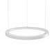 Braytron LED Hanglamp Bella Ring - 46W 4260lm - Ø580mm - CCT 3000K/4000K/6000K - Wit - A Braytron LED Hanglamp Bella Ring - 46W 4260lm - Ø580mm - CCT 3000K/4000K/6000K - Wit - A