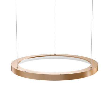 Braytron LED Hanglamp Bella Ring - 46W 4260lm - Ø580mm - CCT 3000K/4000K/6000K - Goud - A Braytron LED Hanglamp Bella Ring - 46W 4260lm - Ø580mm - CCT 3000K/4000K/6000K - Goud - A
