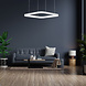 Braytron LED Hanglamp Bella Ring - 36W 4260lm - 480x480mm - CCT 3000K/4000K/6000K - Wit Braytron LED Hanglamp Bella Ring - 36W 4260lm - 480x480mm - CCT 3000K/4000K/6000K - Wit