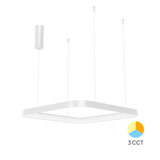 Braytron LED Hanglamp Bella Ring - 36W 4260lm - 480x480mm - CCT 3000K/4000K/6000K - Goud