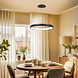 Braytron LED Hanglamp Bella Ring - 46W 4260lm - Ø580mm - CCT 3000K/4000K/6000K - Wit - B Braytron LED Hanglamp Bella Ring - 46W 4260lm - Ø580mm - CCT 3000K/4000K/6000K - Wit - B
