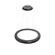 Braytron LED Hanglamp Bella Ring - 46W 4260lm - Ø580mm - CCT 3000K/4000K/6000K - Mat zwart - B Braytron LED Hanglamp Bella Ring - 46W 4260lm - Ø580mm - CCT 3000K/4000K/6000K - Mat zwart - B