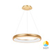 Braytron LED Hanglamp Bella Ring - 46W 4260lm - Ø580mm - CCT 3000K/4000K/6000K - Goud - B Braytron LED Hanglamp Bella Ring - 46W 4260lm - Ø580mm - CCT 3000K/4000K/6000K - Goud - B