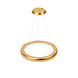 Braytron LED Hanglamp Bella Ring - 46W 4260lm - Ø580mm - CCT 3000K/4000K/6000K - Goud - B Braytron LED Hanglamp Bella Ring - 46W 4260lm - Ø580mm - CCT 3000K/4000K/6000K - Goud - B