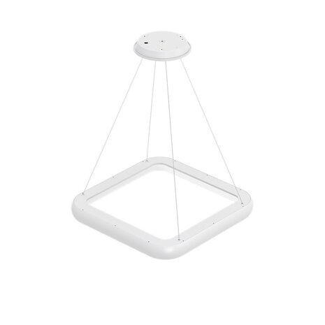 Braytron Op=Op LED Hanglamp Bella Ring - 46W 4260lm - 580x580mm - CCT 3000K/4000K/6000K - Wit - B Braytron Op=Op LED Hanglamp Bella Ring - 46W 4260lm - 580x580mm - CCT 3000K/4000K/6000K - Wit - B