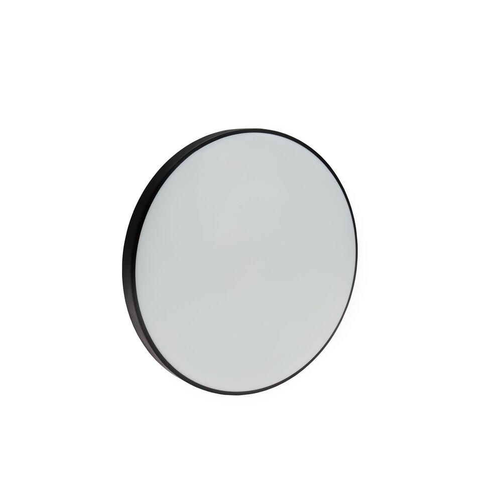 Spectrum LED Plafonnière - 24W 2808lm - Ø320mm - IP54 - Zwart en Wit