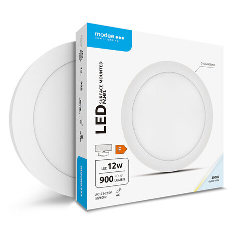 Modee LED Plafonnière - 12W 900lm - 165x28mm - 4000K/6000K Modee LED Plafonnière - 12W 900lm - 165x28mm - 4000K/6000K