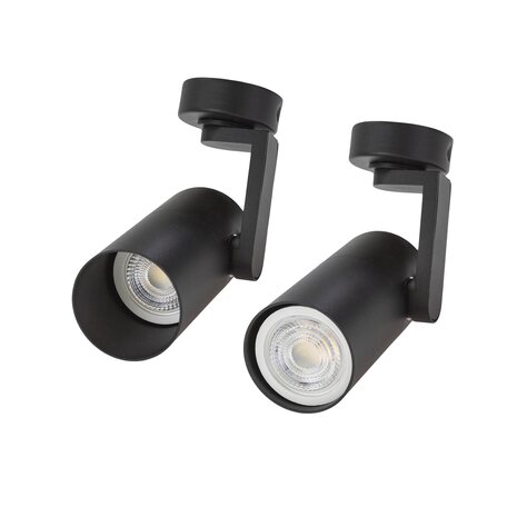 Spectrum LED plafondspot Zwart - met GU10 fitting Spectrum LED plafondspot Zwart - met GU10 fitting
