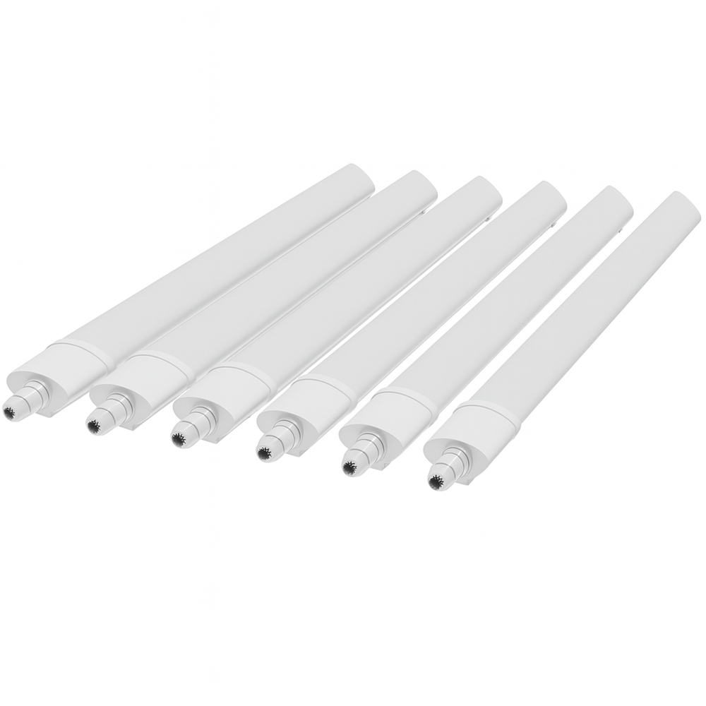 LCB 6x LED Armatuur 150cm - 45W 5500lm - 4000K/6000K - IP65 - Koppelbaar - 5 Jaar Garantie LCB 6x LED Armatuur 150cm - 45W 5500lm - 4000K/6000K - IP65 - Koppelbaar - 5 Jaar Garantie