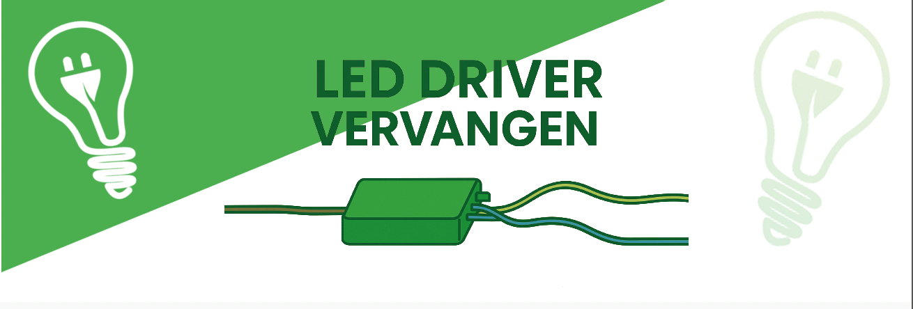 Hoe vervang je de driver van een LED paneel?