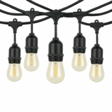 Kobi Prikkabel lichtslinger 20m - incl. 20x 1W E27 LED lamp Kobi Prikkabel lichtslinger 20m - incl. 20x 1W E27 LED lamp