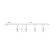 Kobi Prikkabel lichtslinger 20m - incl. 20x 1W E27 LED lamp Kobi Prikkabel lichtslinger 20m - incl. 20x 1W E27 LED lamp