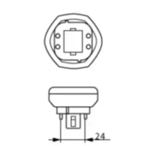 Philips CorePro PL-T LED Lamp HF 6.5W - 830 Warm Wit | Vervangt 18W Philips CorePro PL-T LED Lamp HF 6.5W - 830 Warm Wit | Vervangt 18W