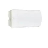 Philips officieel distributeur LED Bulkhead - Ledinaire - WL055V - Wit - IP65 - 6w 630lm - 4000K Koel Wit - 374x150mm | Bewegingssensor