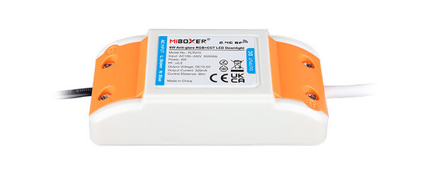 Miboxer LED Inbouwspot - 6W DIM - RGB+CCT - Zaagmaat  90mm - Buitenmaat 118