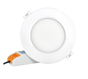 Miboxer LED Inbouwspot - 6W DIM - RGB+CCT - Zaagmaat  90mm - Buitenmaat 118 Miboxer LED Inbouwspot - 6W DIM - RGB+CCT - Zaagmaat  90mm - Buitenmaat 118