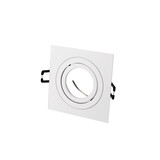 LED Line LED Inbouwspot - Zaagmaat 75mm - Buitenmaat 92mm - Wit - Vierkant