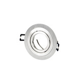 LED Line OP=OP LED Inbouwspot - Zaagmaat 75mm - Buitenmaat 92mm - Aluminium