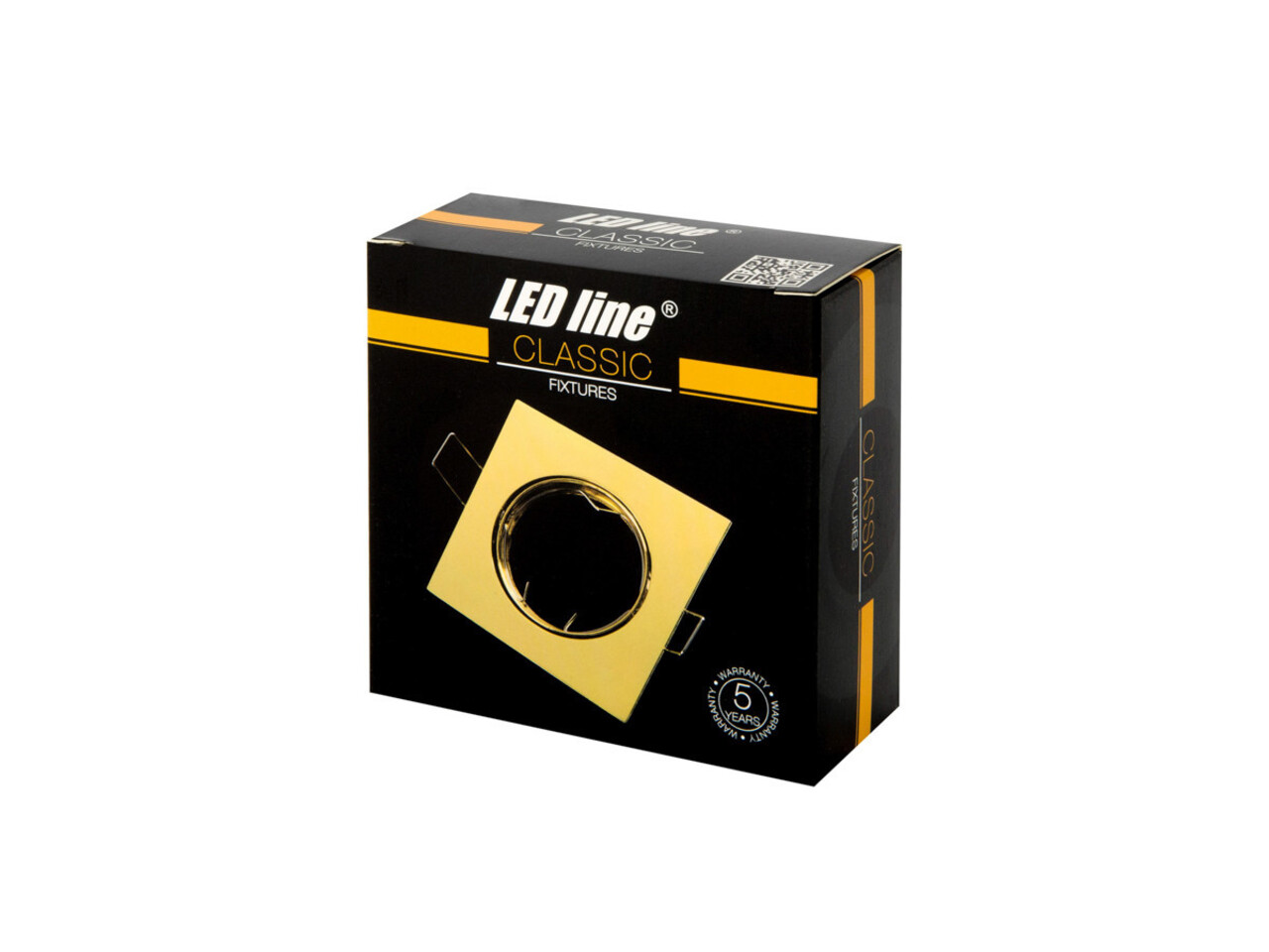 LED Line LED Inbouwspot - Zaagmaat 75 - Buitenmaat 84x84mm - Goud LED Line LED Inbouwspot - Zaagmaat 75 - Buitenmaat 84x84mm - Goud
