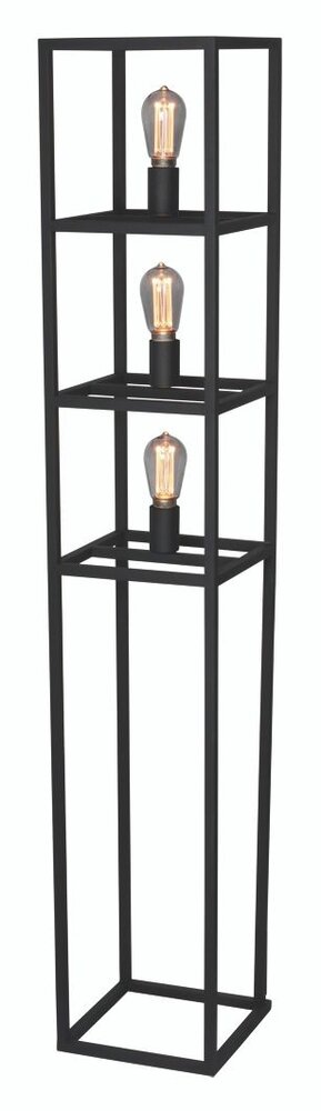 Freelight OP=OP Vloerlamp Novanta 3-lichts Zwart Freelight OP=OP Vloerlamp Novanta 3-lichts Zwart