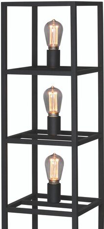 Freelight OP=OP Vloerlamp Novanta 3-lichts Zwart Freelight OP=OP Vloerlamp Novanta 3-lichts Zwart