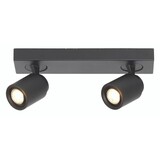 Freelight OP=OP 2-lichts Balk Razza GU-10 Zwart