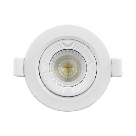 Braytron LED inbouwspot - 5W 400lm - 4000K helder wit licht - Zaagmaat 75mm - Buitenmaat 90mm