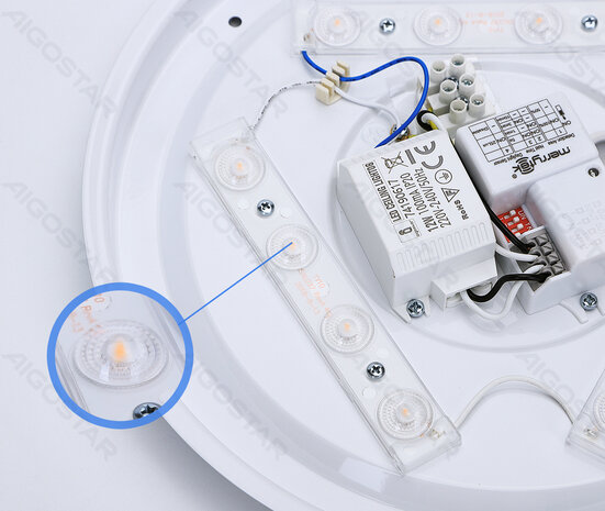 Aigostar LED Plafonnière - 24W 1800lm - 3000K 830 - Bewegingssensor Aigostar LED Plafonnière - 24W 1800lm - 3000K 830 - Bewegingssensor