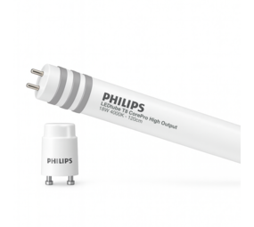 Philips officieel distributeur LED Buis T8 CorePro (UN) High Output 18W 2000lm - 840 Koel Wit | 120cm - Vervangt 36W