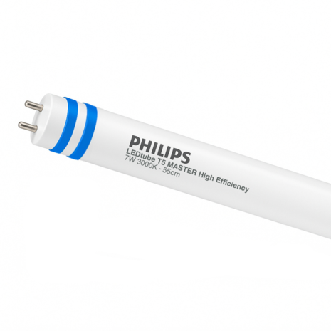 Philips LED MASTER T5 (HF) High Efficiency 7W 1000lm - 830 Warm Wit | 55cm - Dimbaar - Vervangt 14W